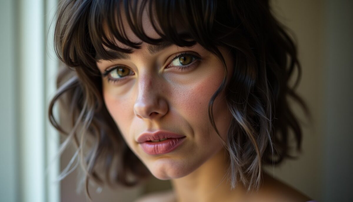 Balayage gris sur cheveux bruns courts : la coiffure incontournable du moment ! Balayage gris sur cheveux bruns courts : la coiffure incontournable du moment !