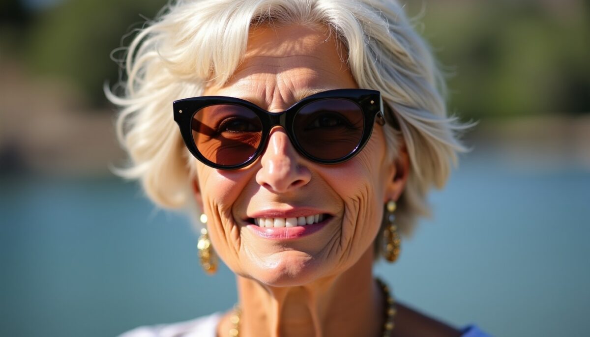 Styles de coiffure pour femmes de 70 ans portant des lunettes : allier élégance et confort Styles de coiffure pour femmes de 70 ans portant des lunettes : allier élégance et confort